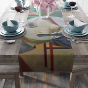 Tranquility Table Runner (Cotton, Poly) - Sara closet