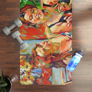 “TREASURE” Rubber Yoga Mat - Sara closet