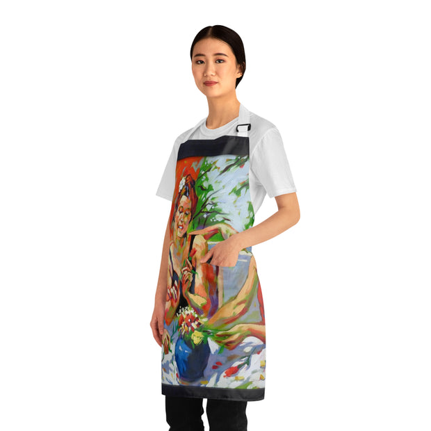 “TREASURE” Apron (AOP) - Sara closet