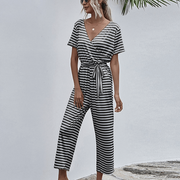 #CasualStripedJumpsuits #LooseFitStripedJumpsuits #StripedOnePieceJumpsuits #ComfyStripedJumpsuits #StripedWideLegJumpsuits #CasualLooseFittingJumpsuits #StripedJumpsuitsForWomen #StripedJumpsuitsForSummer #StripedJumpsuitsForLoungewear #TrendyStripedJumpsuits
