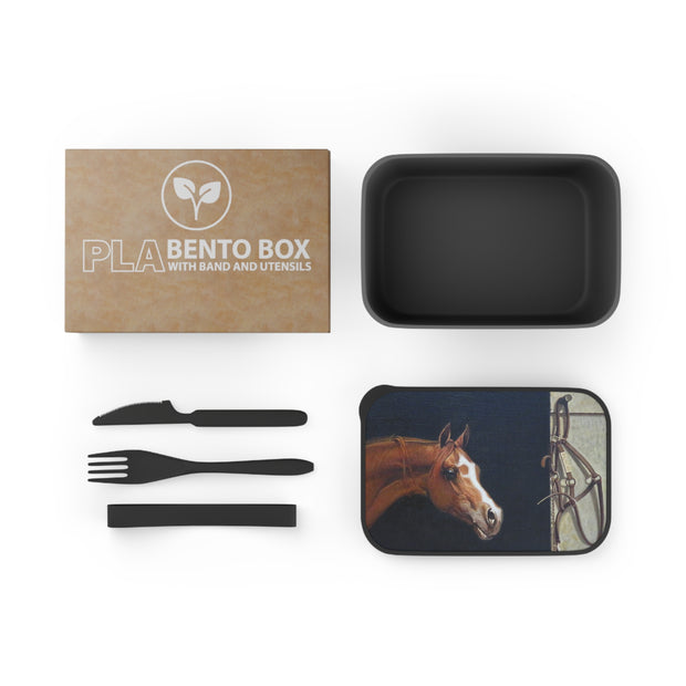 Majestic - PLA Bento Box with Band and Utensils - Sara closet