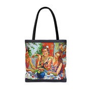 “PLEASURE” AOP Tote Bag - Sara closet