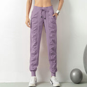 Women's athletic sweatpants featuring a comfortable fit, elastic waistband, and breathable fabric, ideal for workouts, lounging, or casual wear.