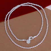 Chain Rope Necklace - Sara closet