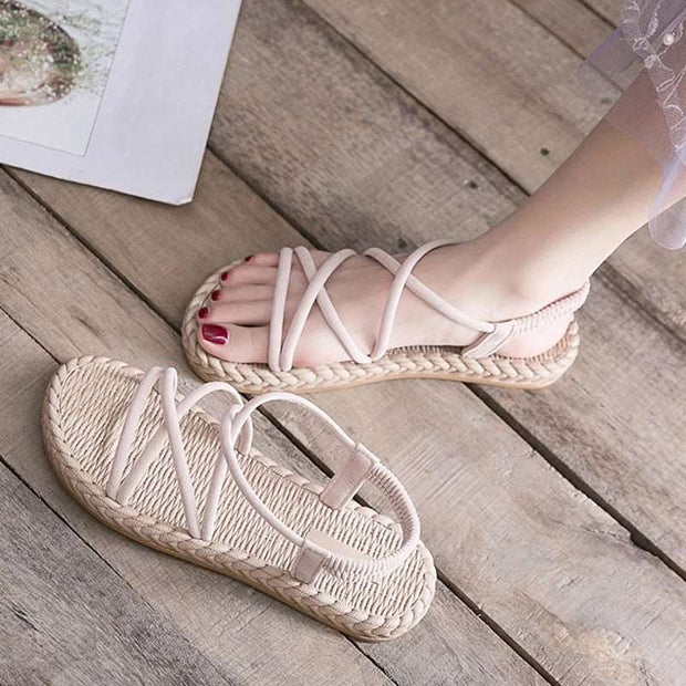 #ChicCrossTiedAnkleStrapSandals #CrossTiedAnkleStrapSandals #CrossTiedSandals #ChicAnkleStrapSandals #CrossTiedStrappySandals #CrossLacedAnkleStrapSandals #WomensCrossTiedSandals #FashionableAnkleStrapSandals #TrendyCrossTiedSandals #ChicTieUpAnkleStrapSandals