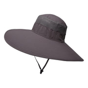 Oversized summer hat, perfect for sun protection and beach chic. With its wide brim and lightweight design, this hat offers ample shade and style for sunny days by the water.