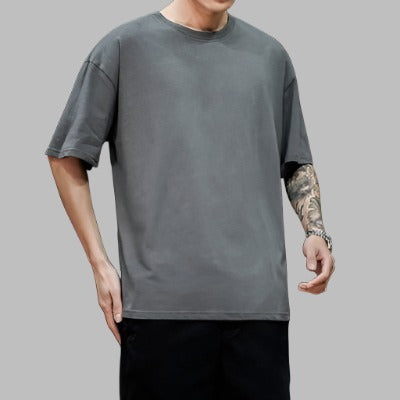 Solid Hip Hop T-Shirt - Urban Streetwear Essential for Bold Style.
