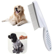 "Pet Flea and Hair Grooming Comb: Effective tool for maintaining your pet's coat and combating fleas for a healthy, happy companion."