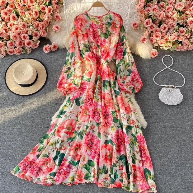 Elegant Bohemian Maxi Dress - Sara closet
