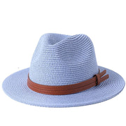 Wide brim straw hat, perfect for sun protection and summer style. Crafted from natural straw materials, this hat offers ample shade and breathability, ideal for sunny days at the beach or outdoor events.