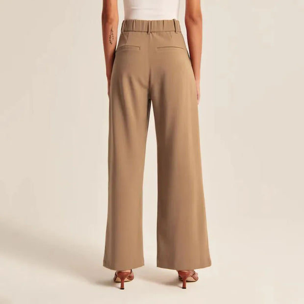Women's High Waist Wide Leg Pants - Sara closet