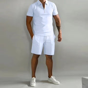 Summer Polo Shirt & Shorts - Sara closet