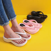 Antiskid Platform Slippers - Stylish and Secure Footwear for Everyday Comfort