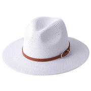 Wide brim straw hat, perfect for sun protection and summer style. Crafted from natural straw materials, this hat offers ample shade and breathability, ideal for sunny days at the beach or outdoor events.