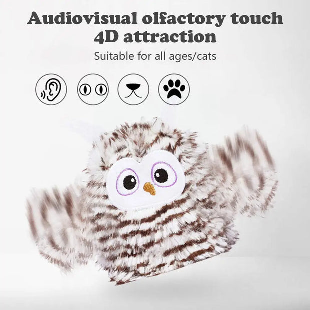 Smart Owl Cat Toy - Sara closet