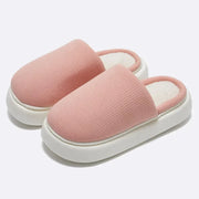 Winter Warm Cotton Slippers - Cozy and Comfortable Footwear for Cold Days