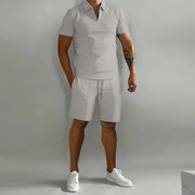 Summer Polo Shirt & Shorts - Sara closet