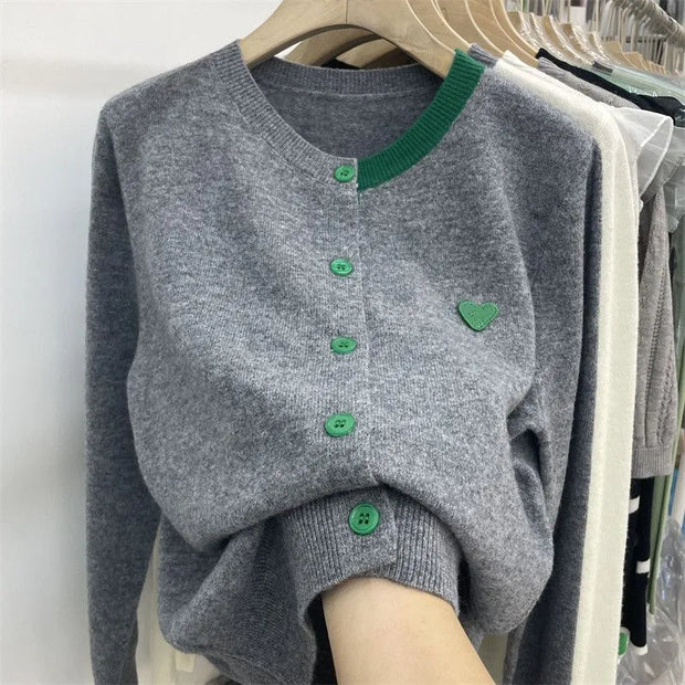 Westernized Loose Knitted Cardigan - Sara closet
