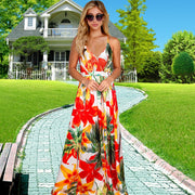 Capture the essence of summer with our tropical floral maxi sundress. Featuring exotic floral patterns, this vibrant dress is perfect for sunny days and beach vacations. Shop now and embrace tropical style!