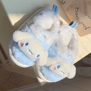 Hello Kitty Plush Slippers - Cute and Cozy Footwear for Hello Kitty Fans