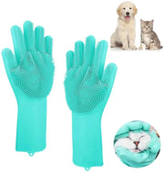 "Pet Grooming Shampoo Glove: Effortlessly groom and bathe your pet with this convenient and versatile grooming tool."