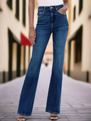 Gradient Flare Office Jeans - Sara closet