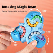 "Unlock the mystery with our Magic Bean Fingertip Puzzle Toy! Engage minds and fingers with this captivating and entertaining challenge."