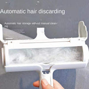 "Effortless Pet Hair Removal: Say goodbye to pet hair with this easy-to-use grooming tool for a cleaner home."