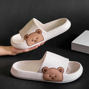 Serenity Bear Beach Slippers - Relaxing and Stylish Footwear for Beach Lovers"