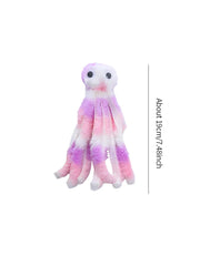The Cute Octopus Plush Toy is a charming and huggable companion for all ages. With its soft and cuddly design, this plush toy features adorable details and is perfect for snuggling and playtime. Whether as a decorative accent or a comforting cuddle buddy, this octopus plush adds whimsy and warmth to any space.