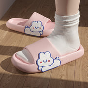 Solstice Cartoon Slippers - Fun and Playful Footwear for Sunny Days