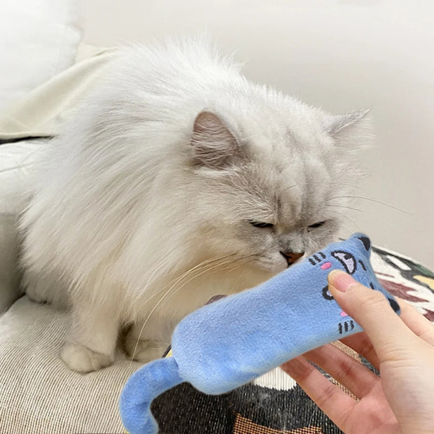 "Rustle Sound Catnip Toy: Captivate your cat's senses with this interactive toy featuring enticing rustling sounds and premium catnip."