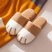 Winter Warm Plush Slippers - Sara closet