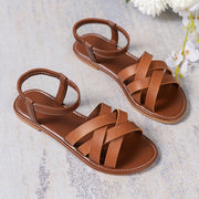 Stylish Roman Strap Sandals: Summer Chic - Elegant and Trendy Footwear for Sunny Days