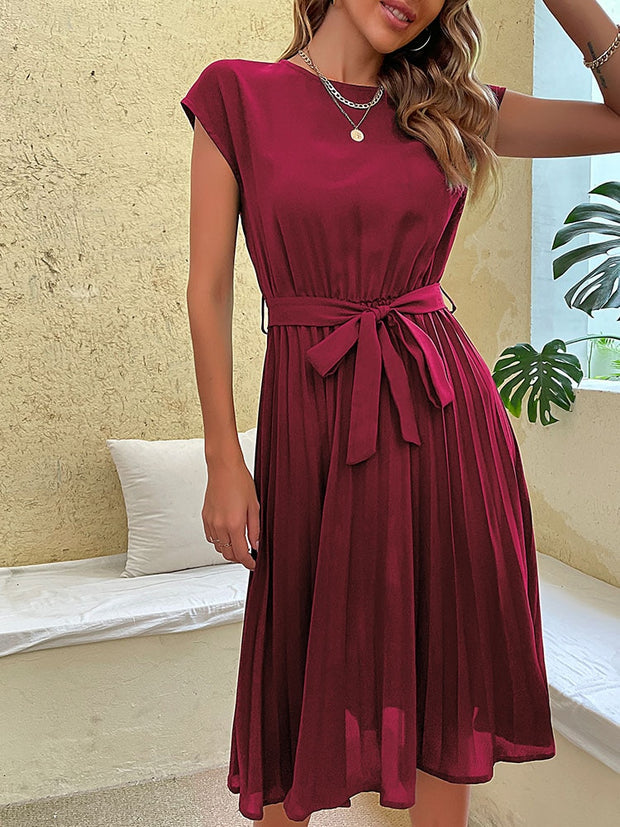 Elegant Women's Midi Dress - Sara closet