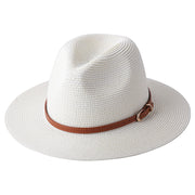 Wide brim straw hat, perfect for sun protection and summer style. Crafted from natural straw materials, this hat offers ample shade and breathability, ideal for sunny days at the beach or outdoor events.