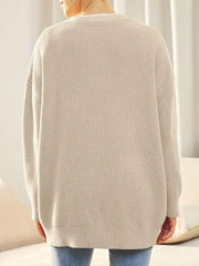 Versatile V-Neck Knitwear - Sara closet