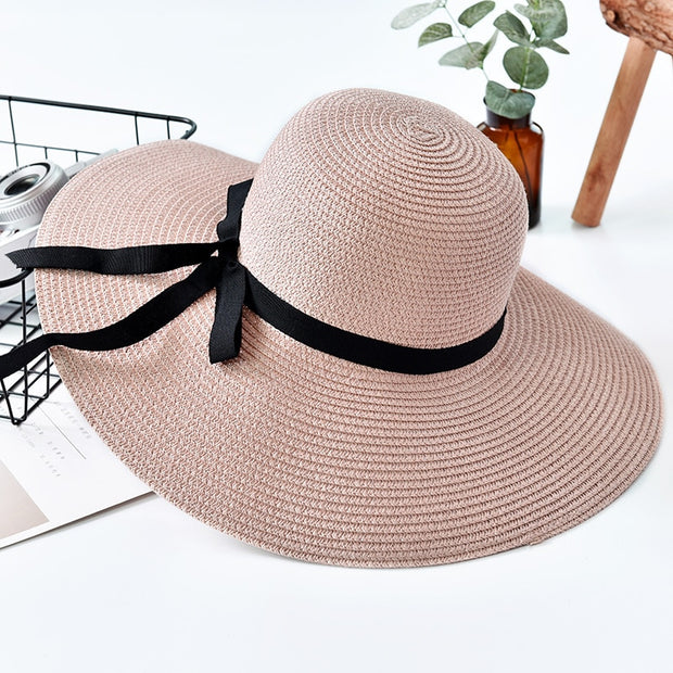 Floppy Straw Hat - Sara closet