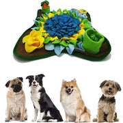 Introducing the Snuffle Bliss Mat: Your pet's ultimate sensory experience, perfect for engaging their natural instincts and promoting mental stimulation during mealtime.