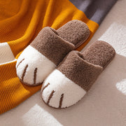 Winter Warm Plush Slippers - Cozy and Comfortable Footwear for Cold Days