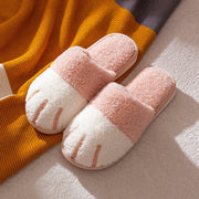 Winter Warm Plush Slippers - Cozy and Comfortable Footwear for Cold Days