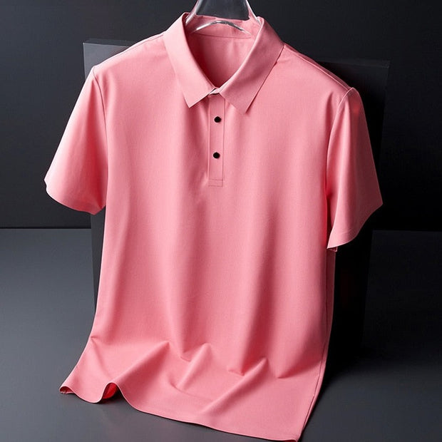 Ice Silk Traceless T-shirt - Cooling and Seamless Design for Ultimate Comfort.