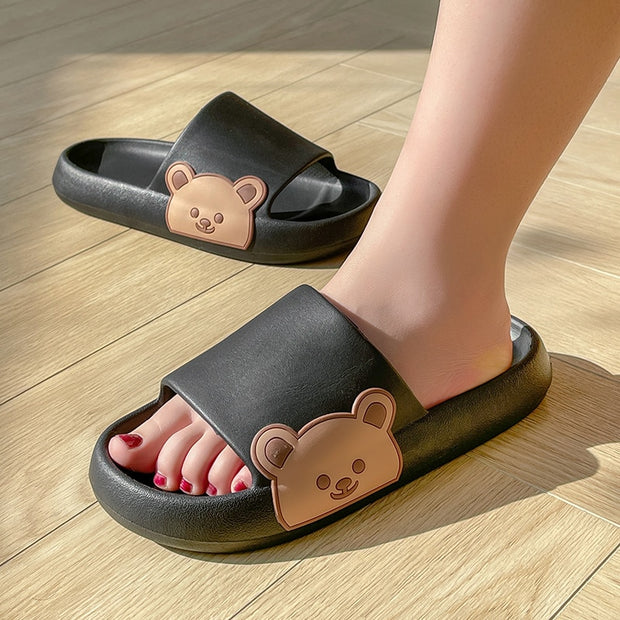 Solstice Cartoon Slippers - Fun and Playful Footwear for Sunny Days