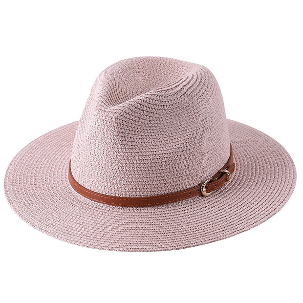 Wide brim straw hat, perfect for sun protection and summer style. Crafted from natural straw materials, this hat offers ample shade and breathability, ideal for sunny days at the beach or outdoor events.