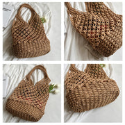 Luxury Straw Bag - Sara closet