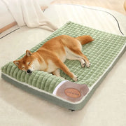 "Deep Sleep Pet Bed: Provide your furry friend with ultimate comfort and relaxation for a restful night's sleep."
