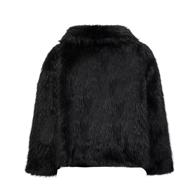 Women's Faux Fur Short Coat - Sara closet