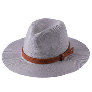 Wide brim straw hat, perfect for sun protection and summer style. Crafted from natural straw materials, this hat offers ample shade and breathability, ideal for sunny days at the beach or outdoor events.