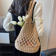 Luxury Straw Bag - Sara closet