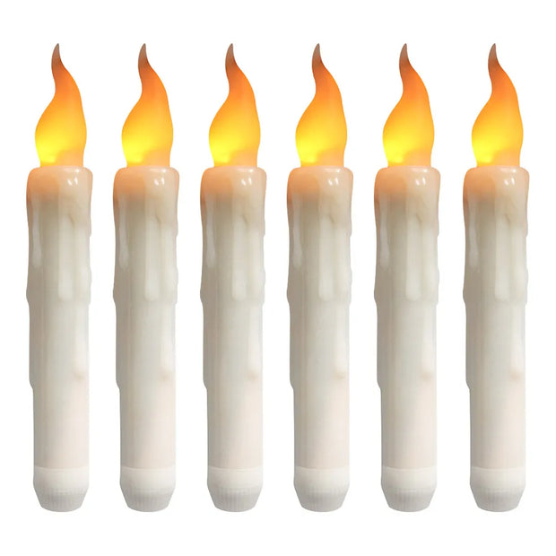 LED Taper Candles | Flameless Candles  Flameless Taper Candles  White LED Taper Candles  Led Taper Candles  Flameless LED Taper Candles (Set of 2)  Led Taper Candle  Premium Flickering Flameless Wax Taper Candle  LED Flameless Taper Candles (Set of 4)  Flameless LED Taper Candle with Timer